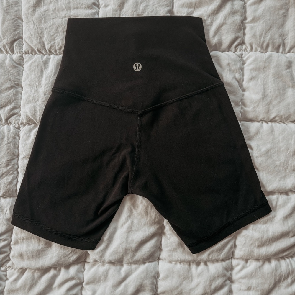 NWOT Lululemon Align High- Rise Short 6” Women's Black